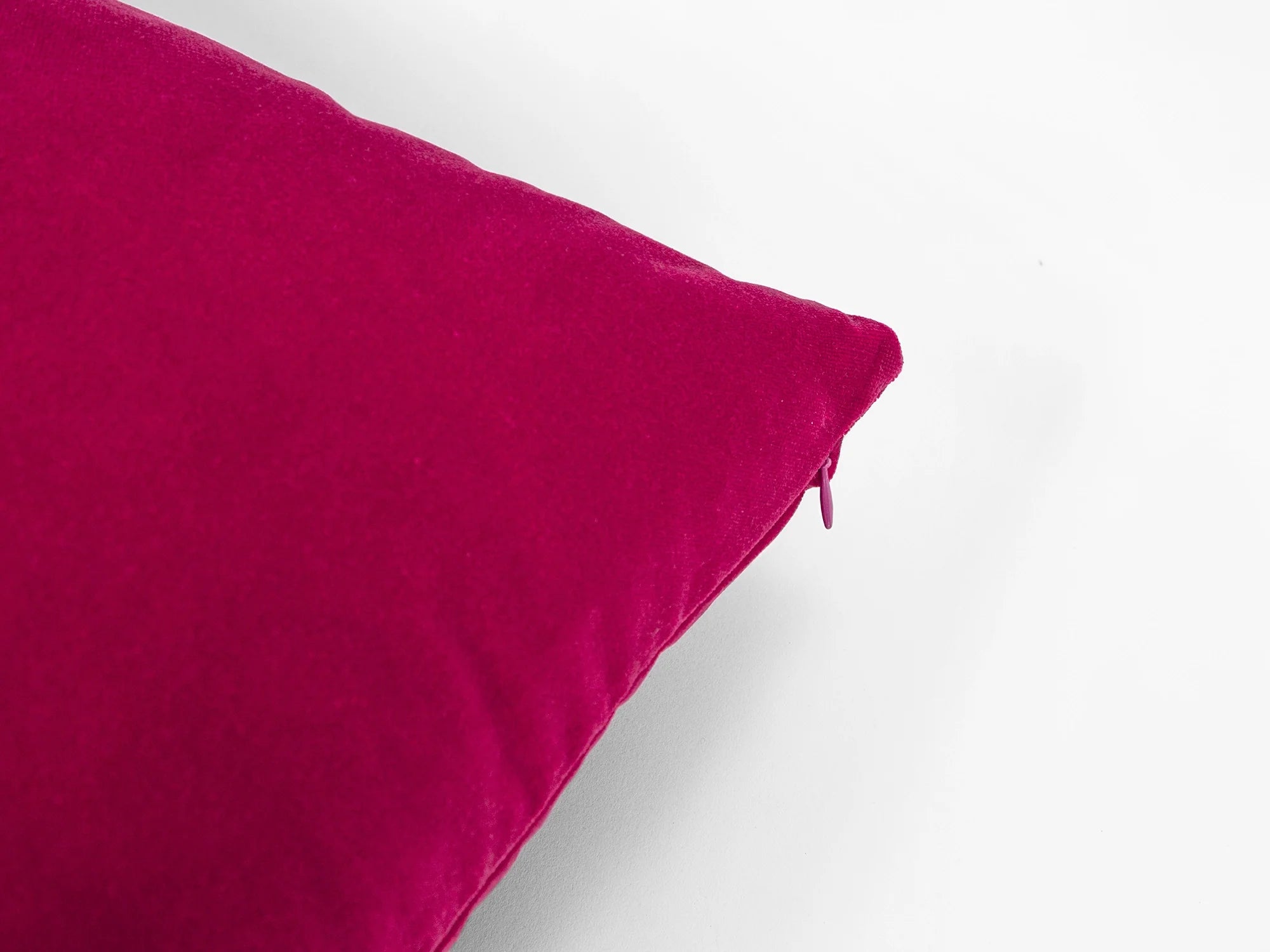 Fuchsia Velvet Pillow Cover
