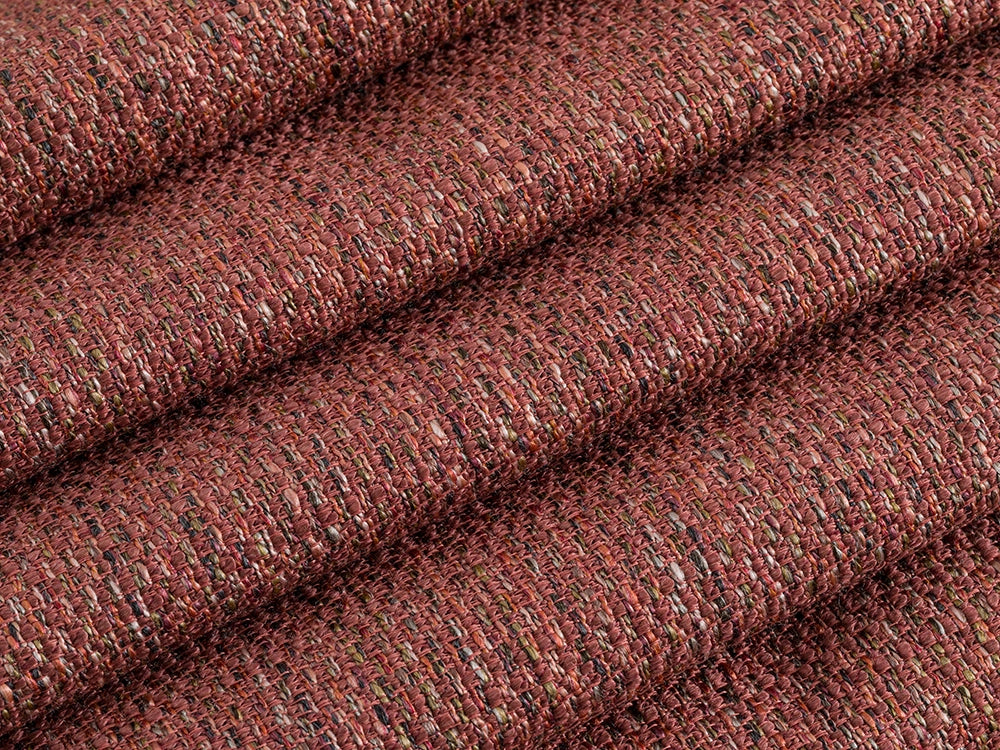 Dark Salmon Upholstery Fabric - Durable & Heavy