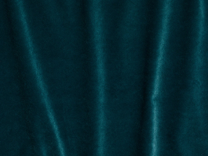Dark Teal Velvet Upholstery Fabric - Soft & Luxurious