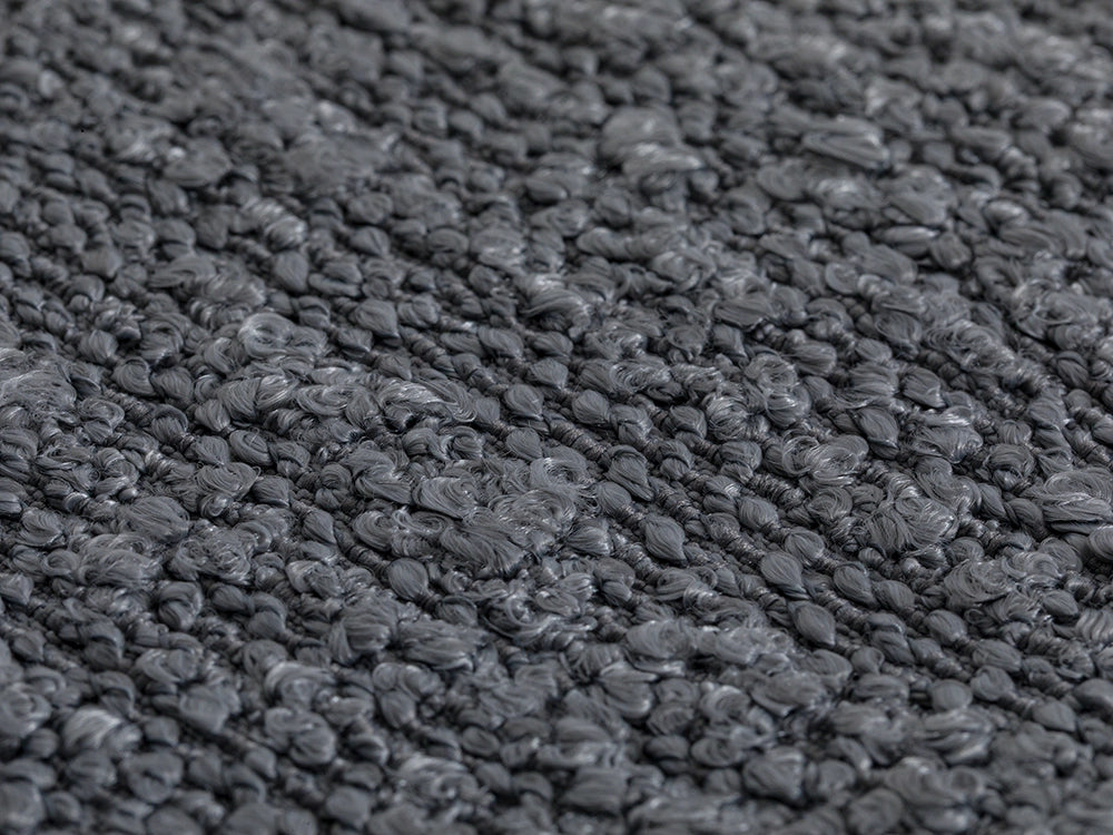 Dusty Blue Boucle Upholstery Fabric - Textured & Cozy