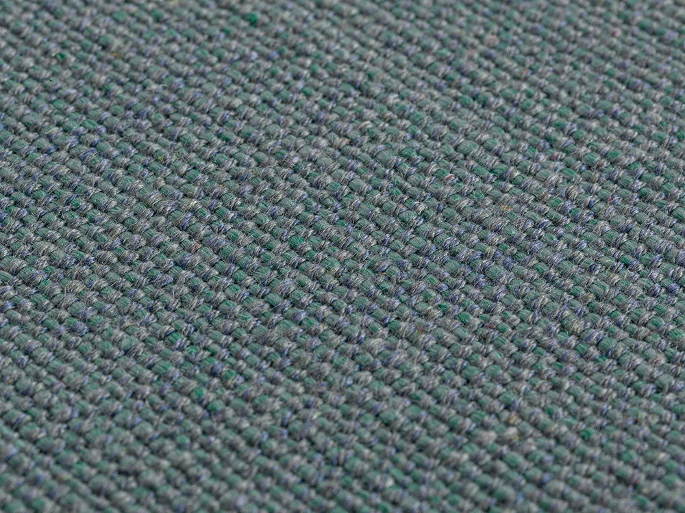 Dusty Blue Linen Look Upholstery Fabric - Woven & Heavy