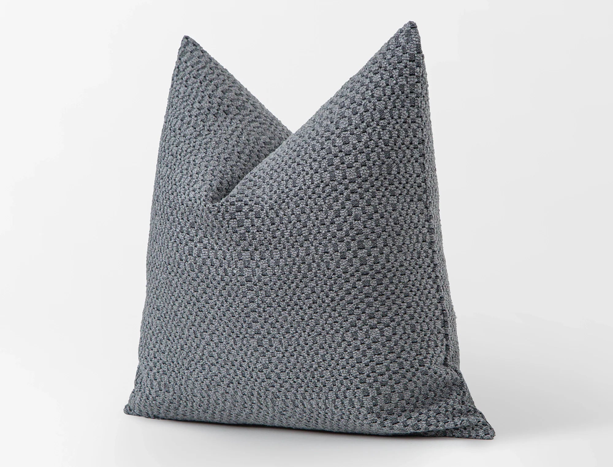Dusty Blue Tactile Pillow Cover - District