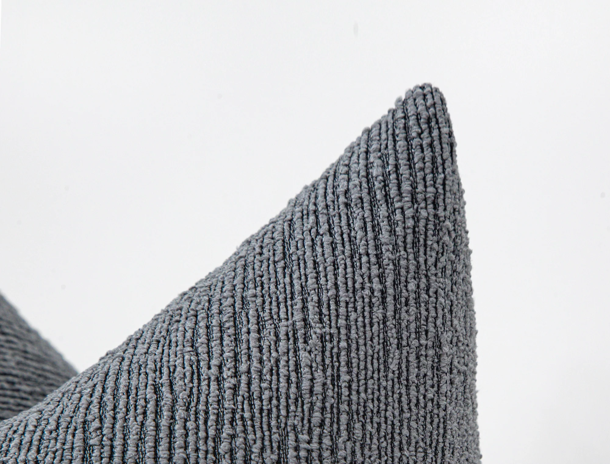 Dusty Blue Linear Pillow Cover - District