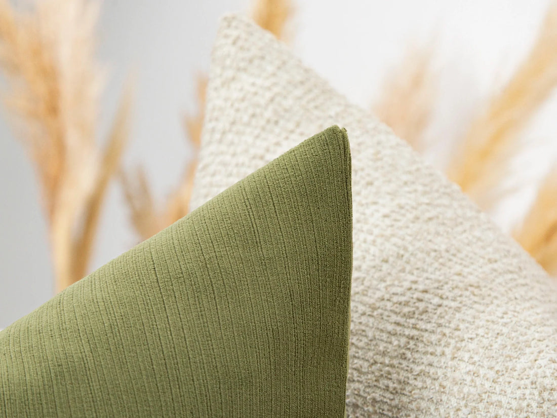 Dusty Olive Velvet Pillow Cover