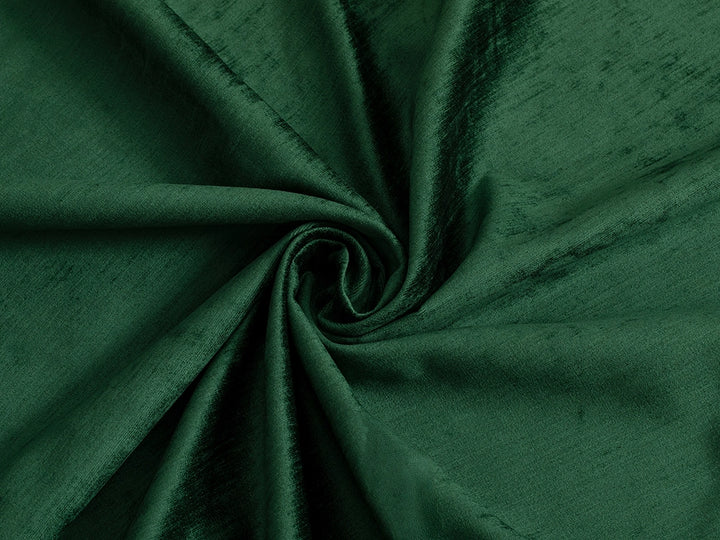 Emerald Silky Upholstery Fabric - Lustrous & Soft