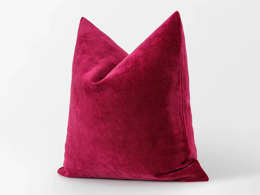 Fuchsia Throw Pillow Cover