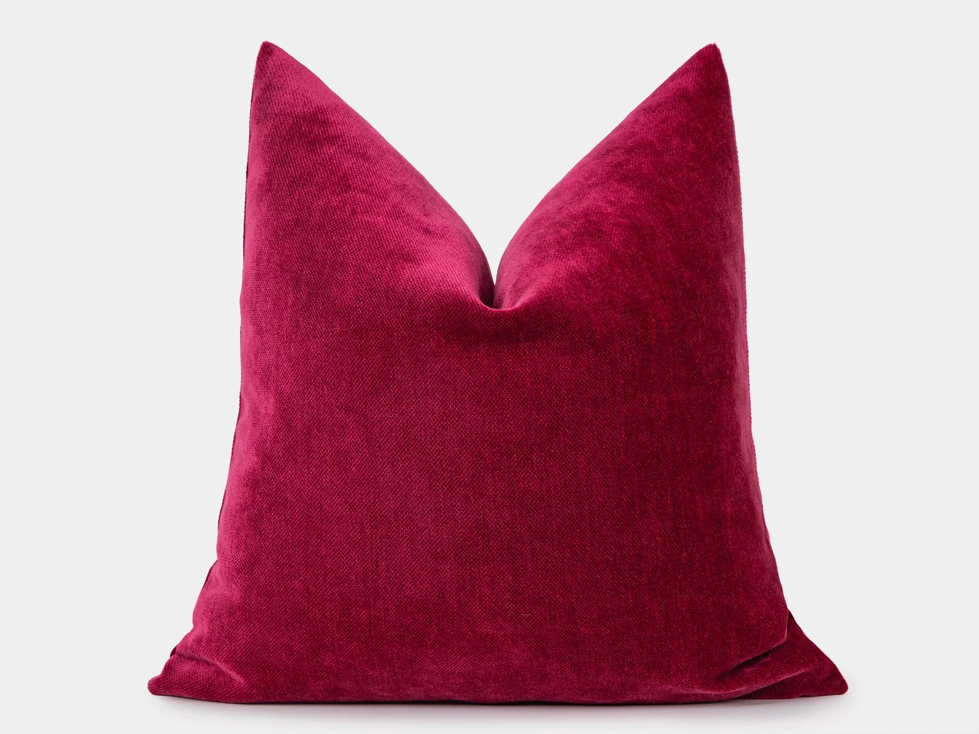 Fuchsia Throw Pillow Cover