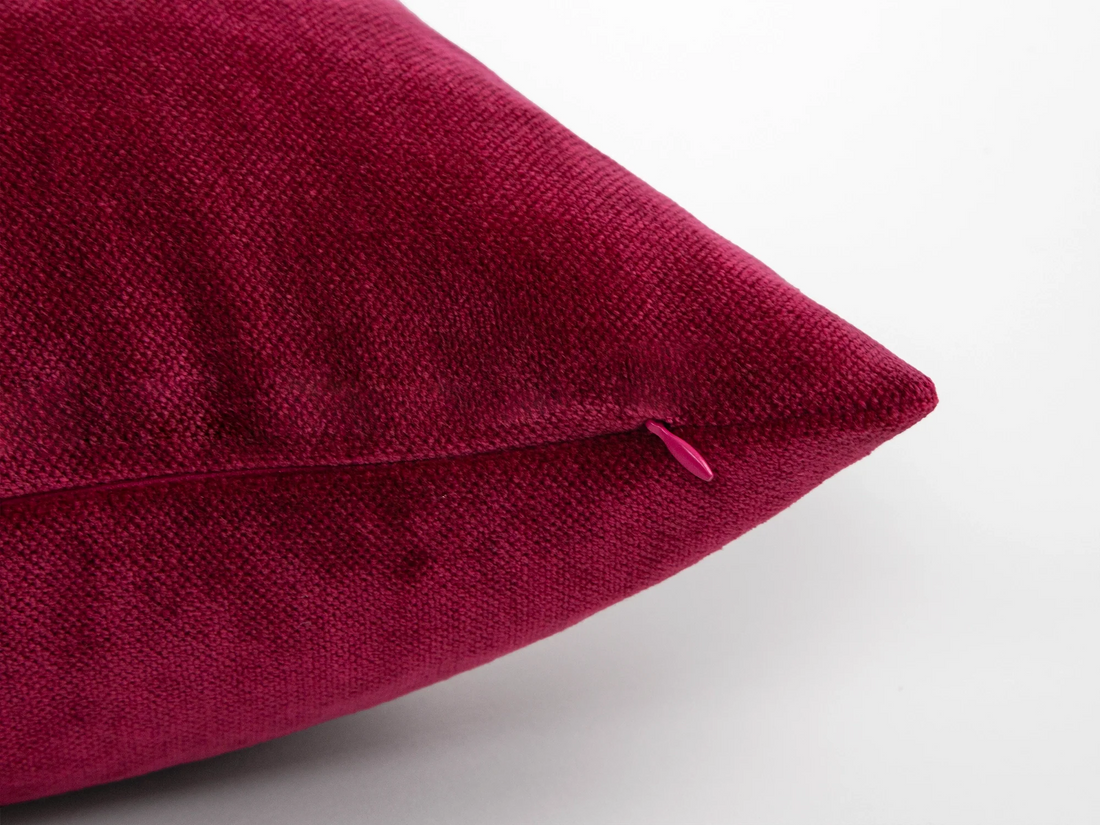 Fuchsia Throw Pillow Cover