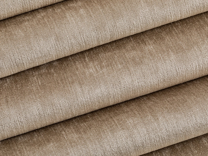 Gold Beige Silky Upholstery Fabric - Luxury & Soft