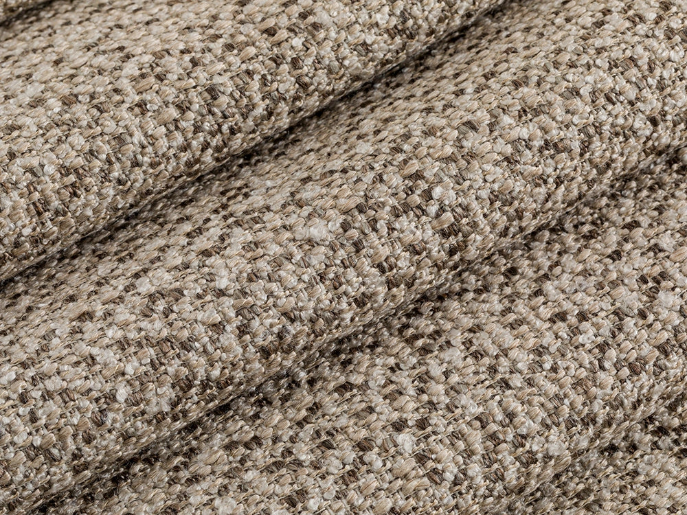 Beige & Gray Upholstery Fabric - Woven & Linen Look
