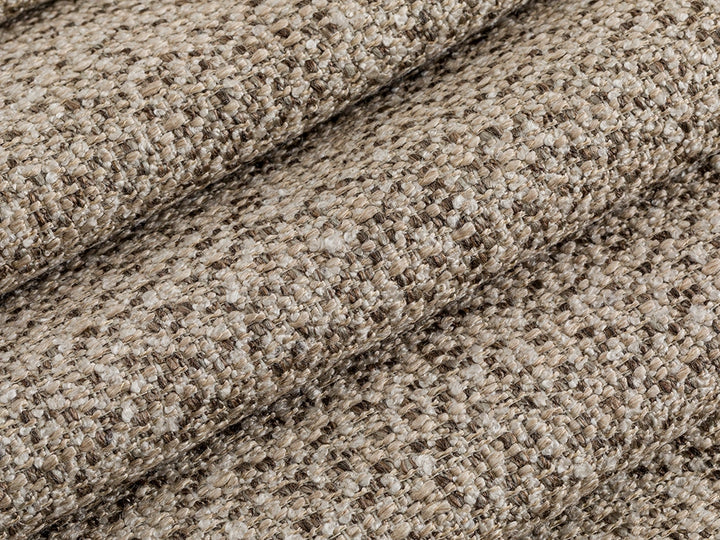 Beige & Gray Upholstery Fabric - Woven & Linen Look