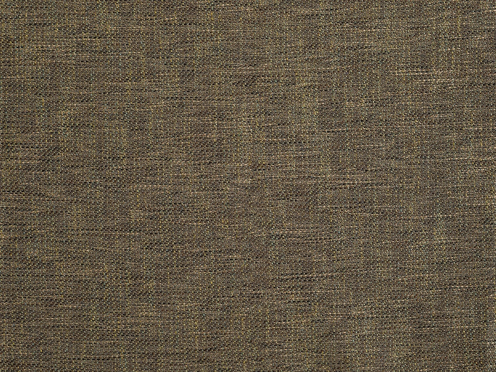Green & Brown Woven Upholstery Fabric - Linen Look