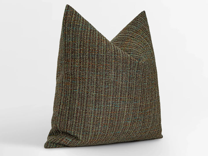 Dark Green Bohemian Pillow Cover