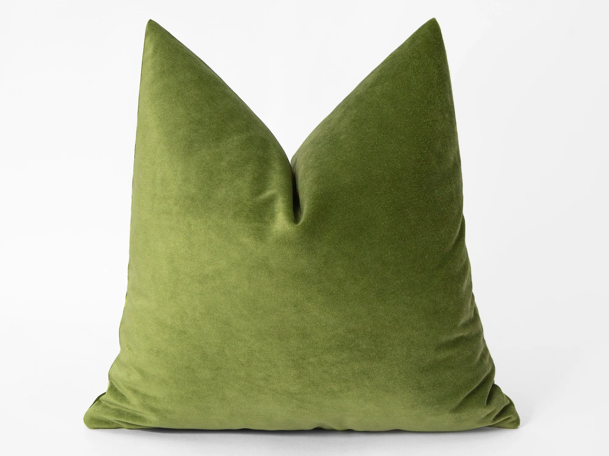 Light Green Velvet Pillow Cover