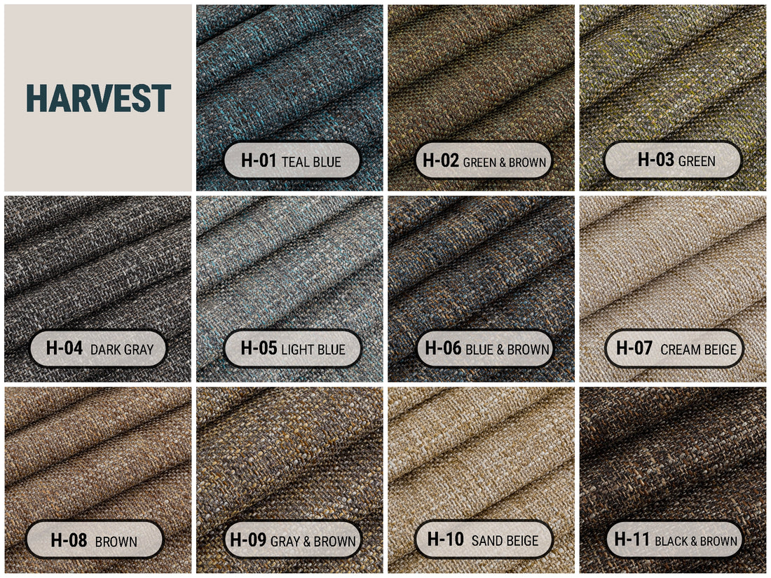 Woven Upholstery Fabric - Linen Look | Harvest