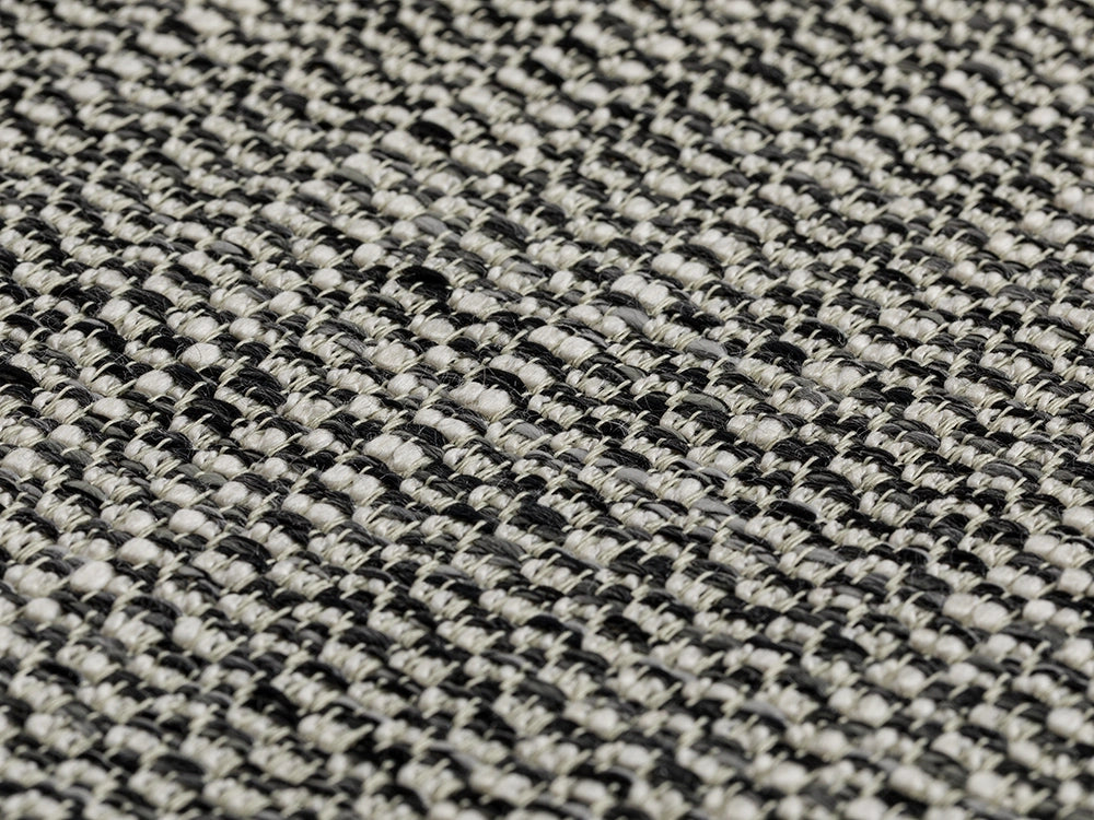 Ivory and Gray Upholstery Fabric - Durable & Heavy