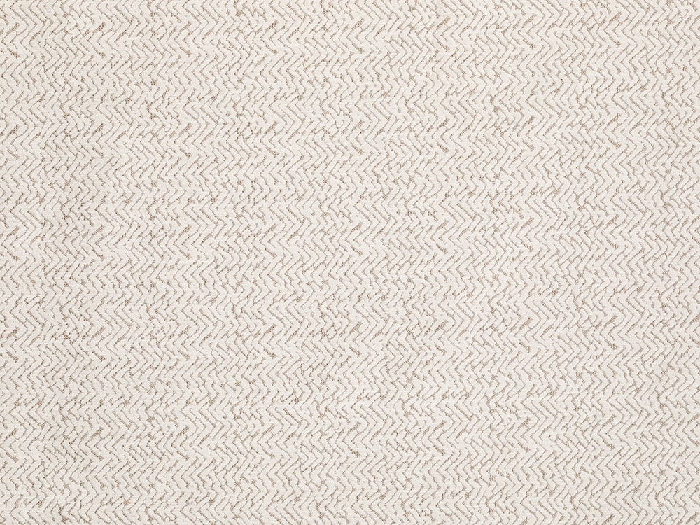 Ivory Chevron Upholstery Fabric - Textured & Neutral