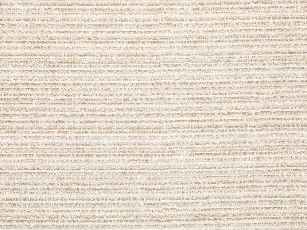 Ivory Textured Upholstery Fabric - Woven & Striped