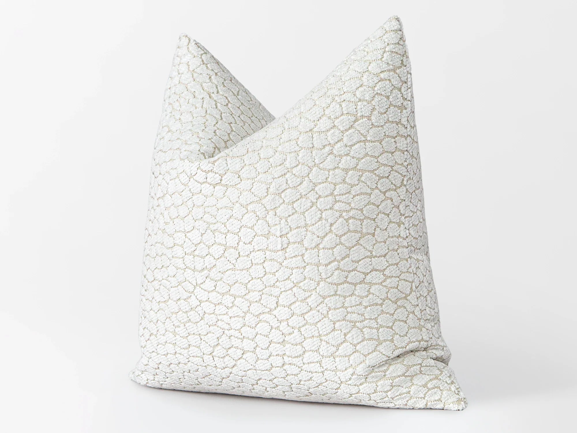 Ivory Textured Pillow Cover