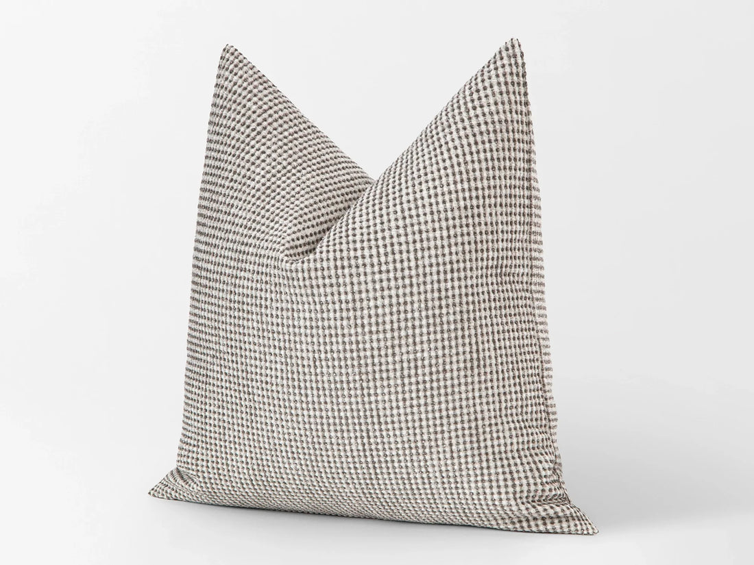 Ivory Spotted Pillow Cover