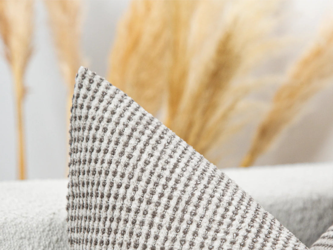 Ivory Spotted Pillow Cover