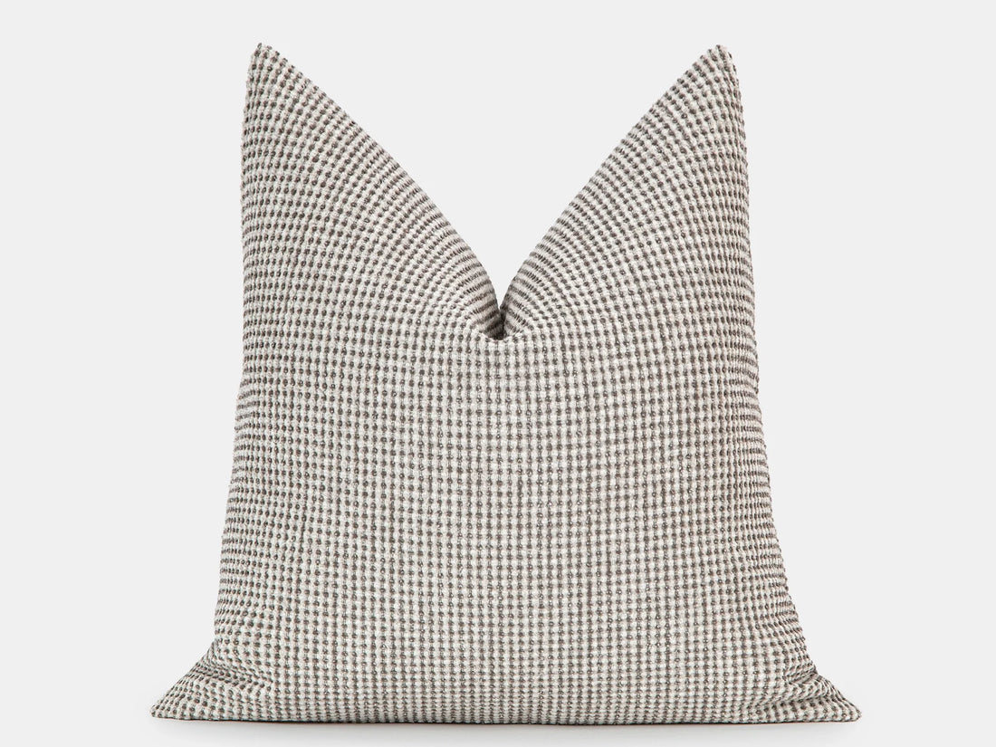 Ivory Spotted Pillow Cover