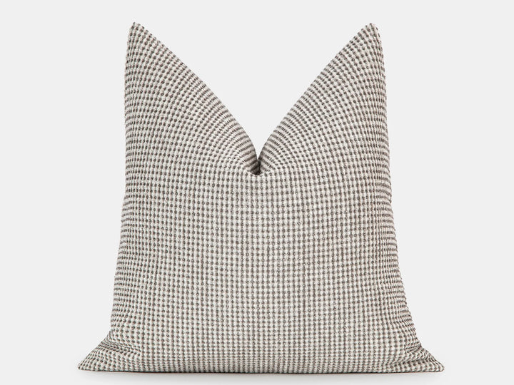 Ivory Spotted Pillow Cover