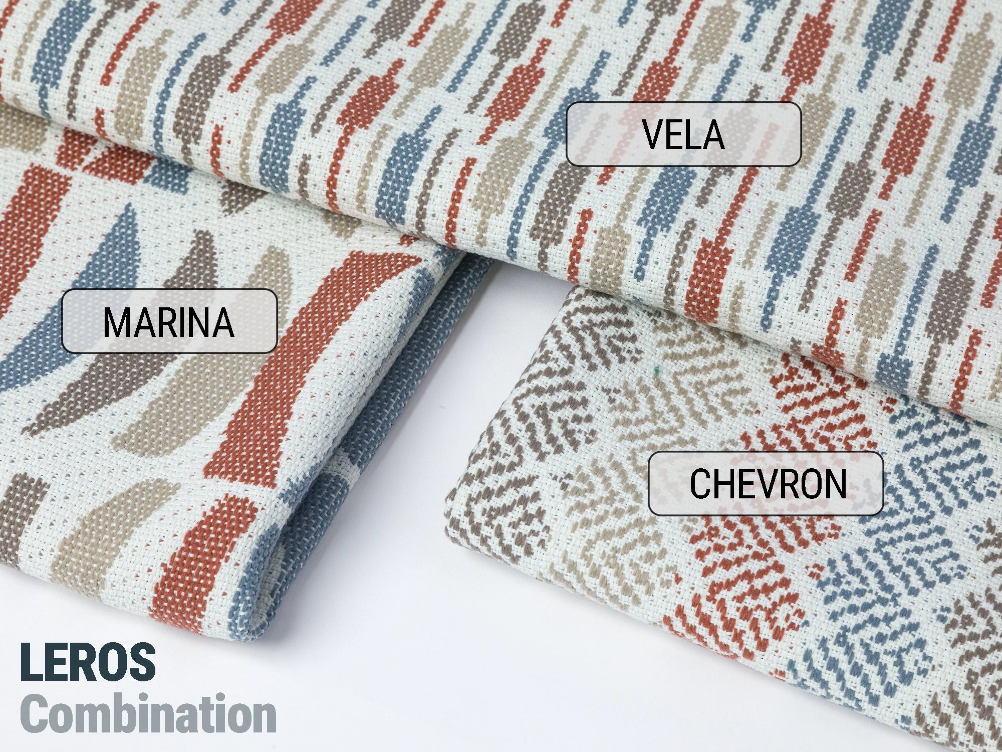 Burgundy Chevron Upholstery Fabrics - Outdoor & Indoor