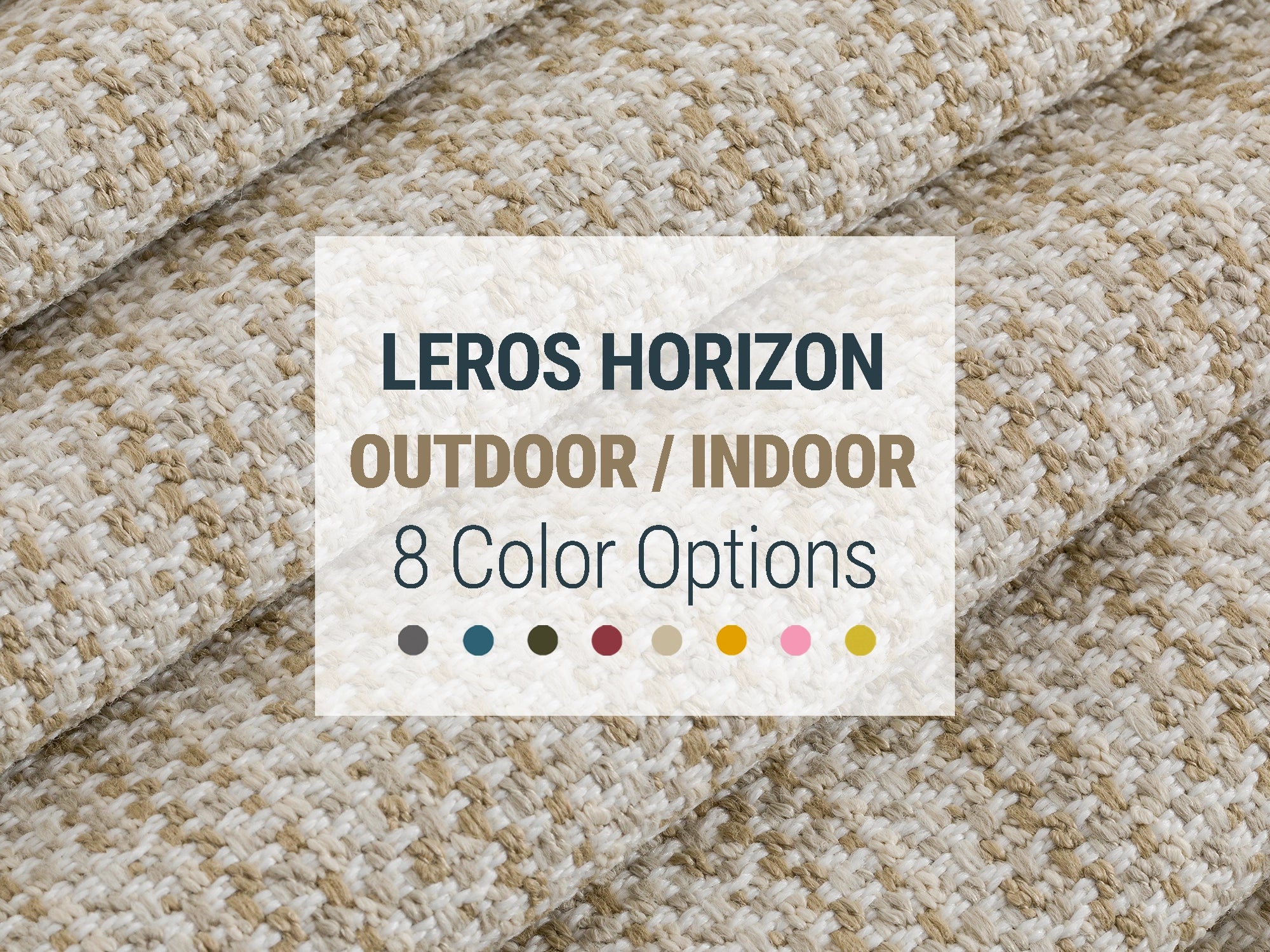 Horizon Outdoor/Indoor Upholstery Fabrics - 8 Color Options