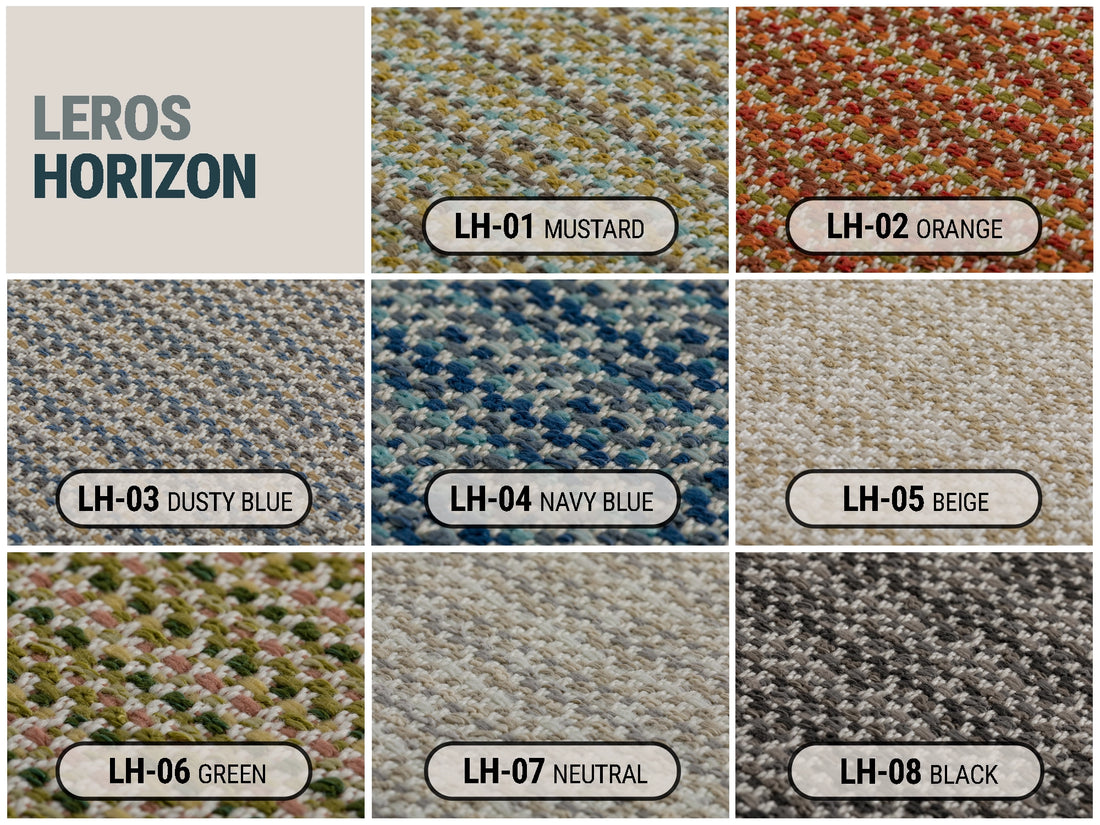 Horizon Outdoor/Indoor Upholstery Fabrics - 8 Color Options