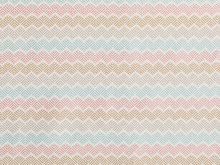 Light Blue Chevron Upholstery Fabrics - Outdoor & Indoor