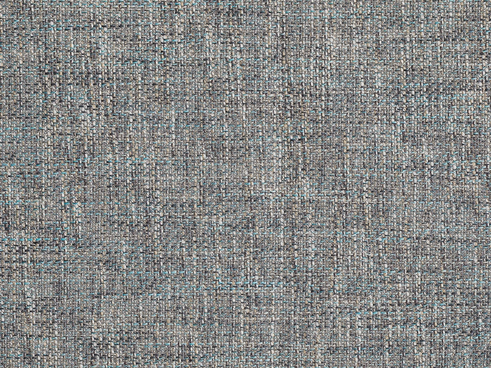 Light Blue Woven Upholstery Fabric - Linen Look