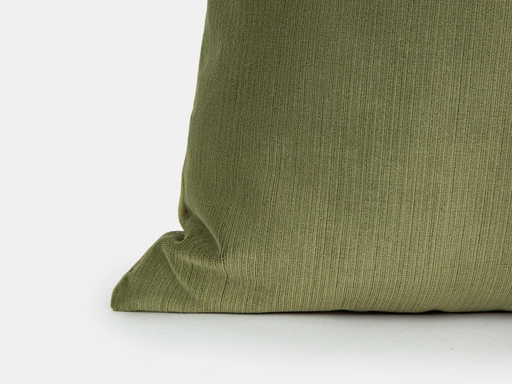 Dusty Olive Velvet Pillow Cover