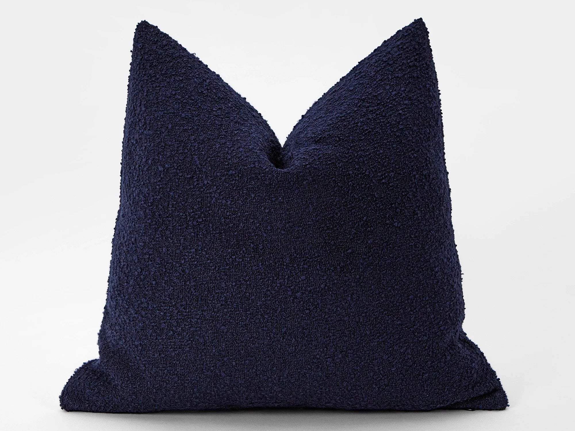 Midnight Boucle Pillow Cover