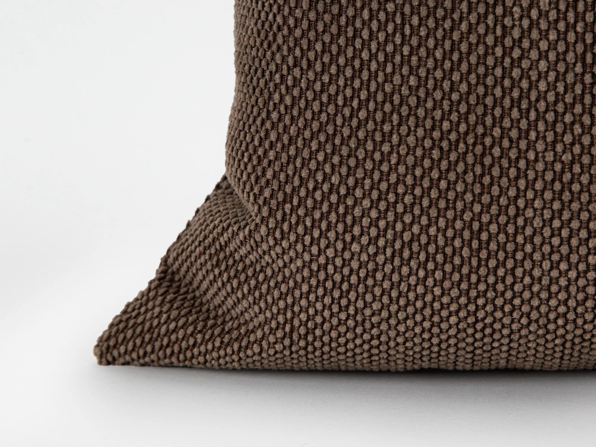 Mocha Spotted Texture Pillow Cover