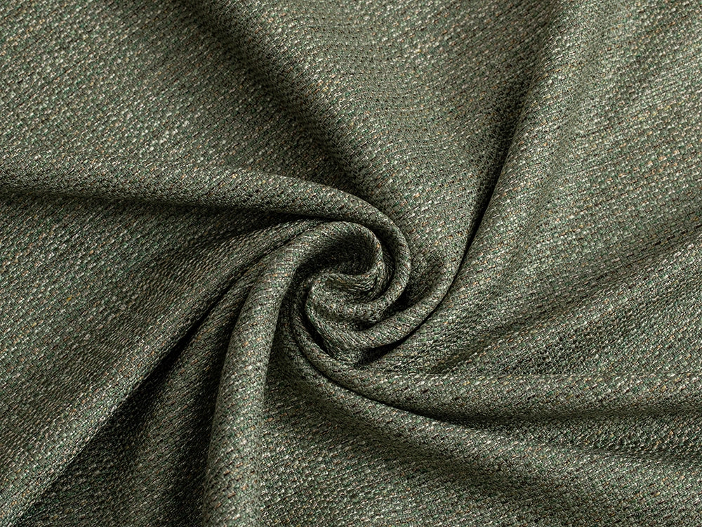 Moss Green Upholstery Fabric - Durable & Heavy