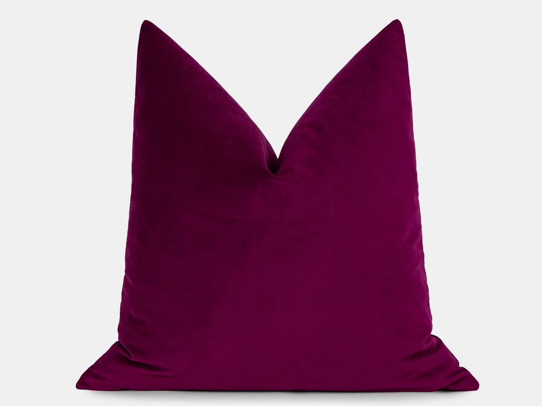 Mulberry Velvet Pillow Cover