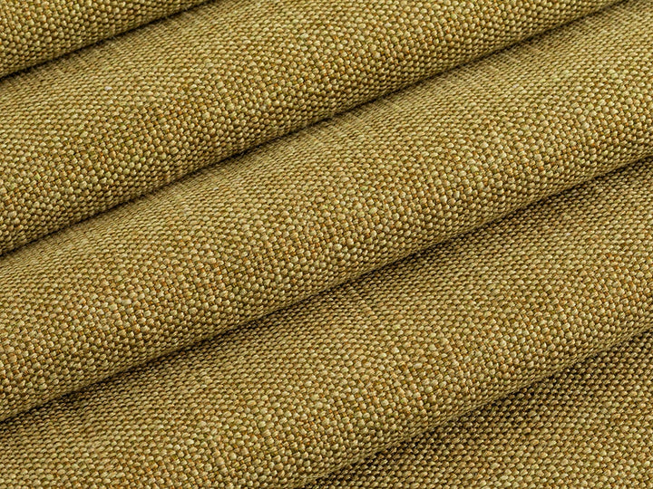 Mustard Linen Look Upholstery Fabric - Woven & Heavy