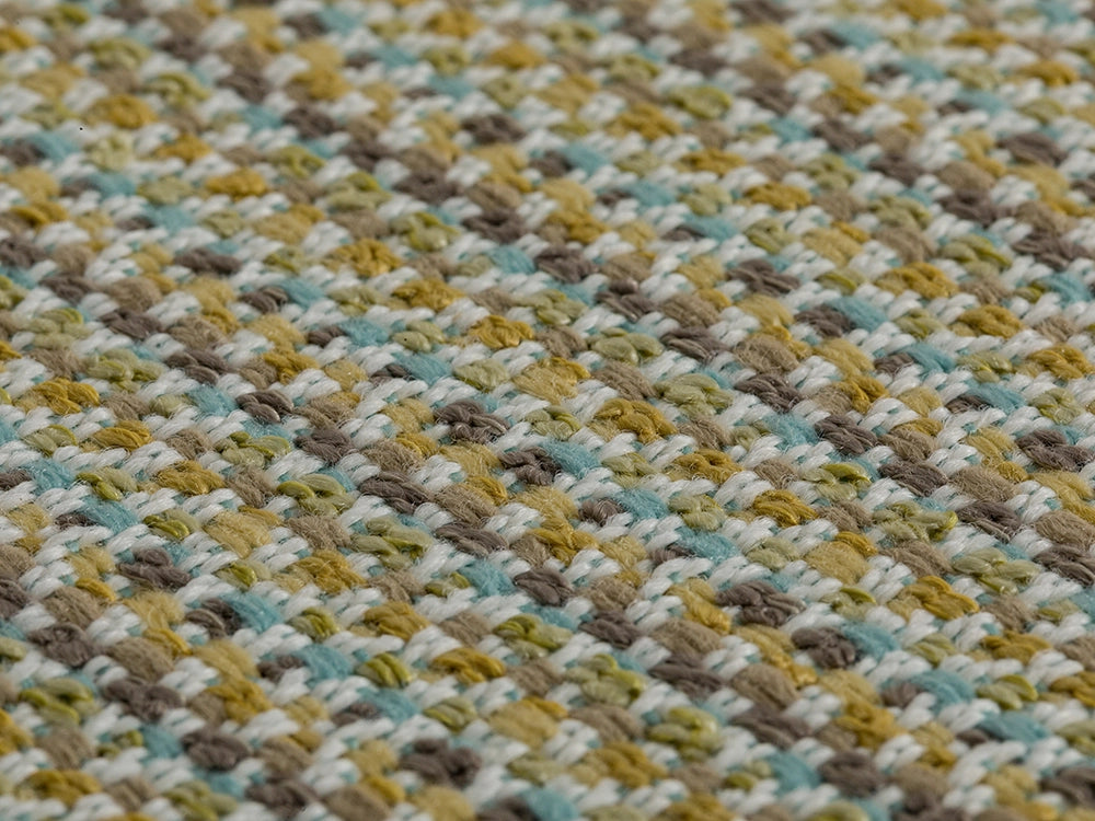 Mustard Outdoor Upholstery Fabrics - Linen Look & Woven