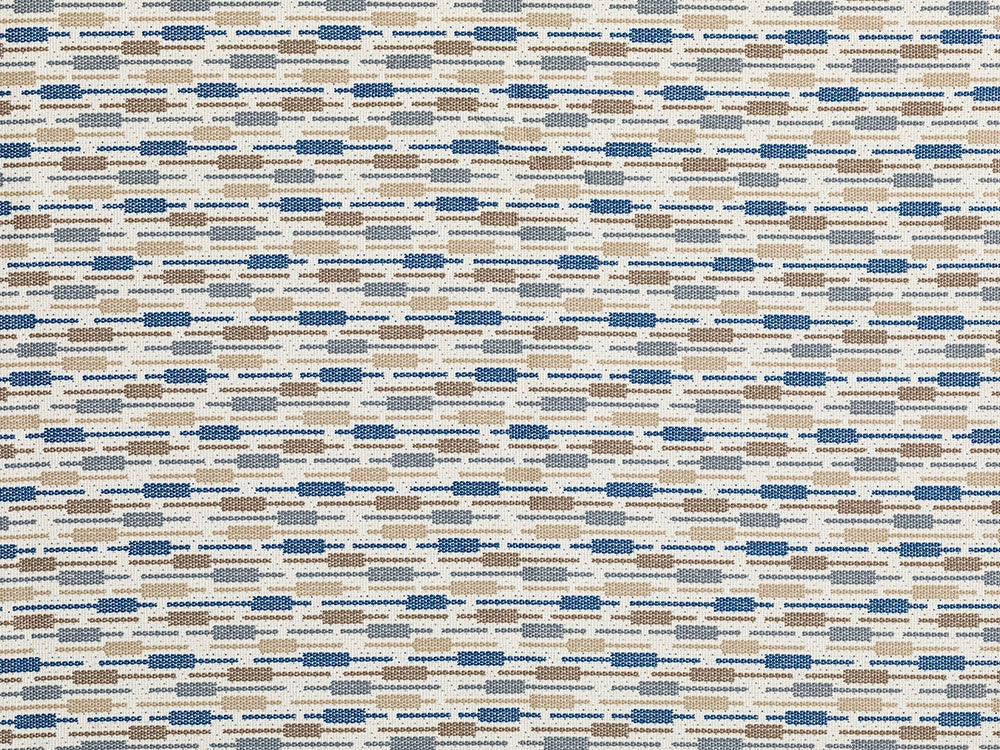 Navy Blue Striped Upholstery Fabric - Outdoor & Indoor