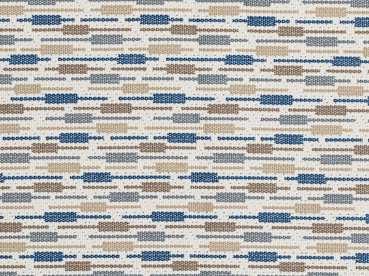 Navy Blue Striped Upholstery Fabric - Outdoor & Indoor