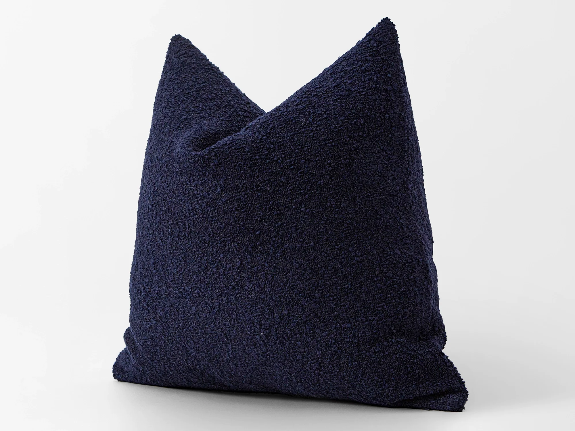 Midnight Boucle Pillow Cover