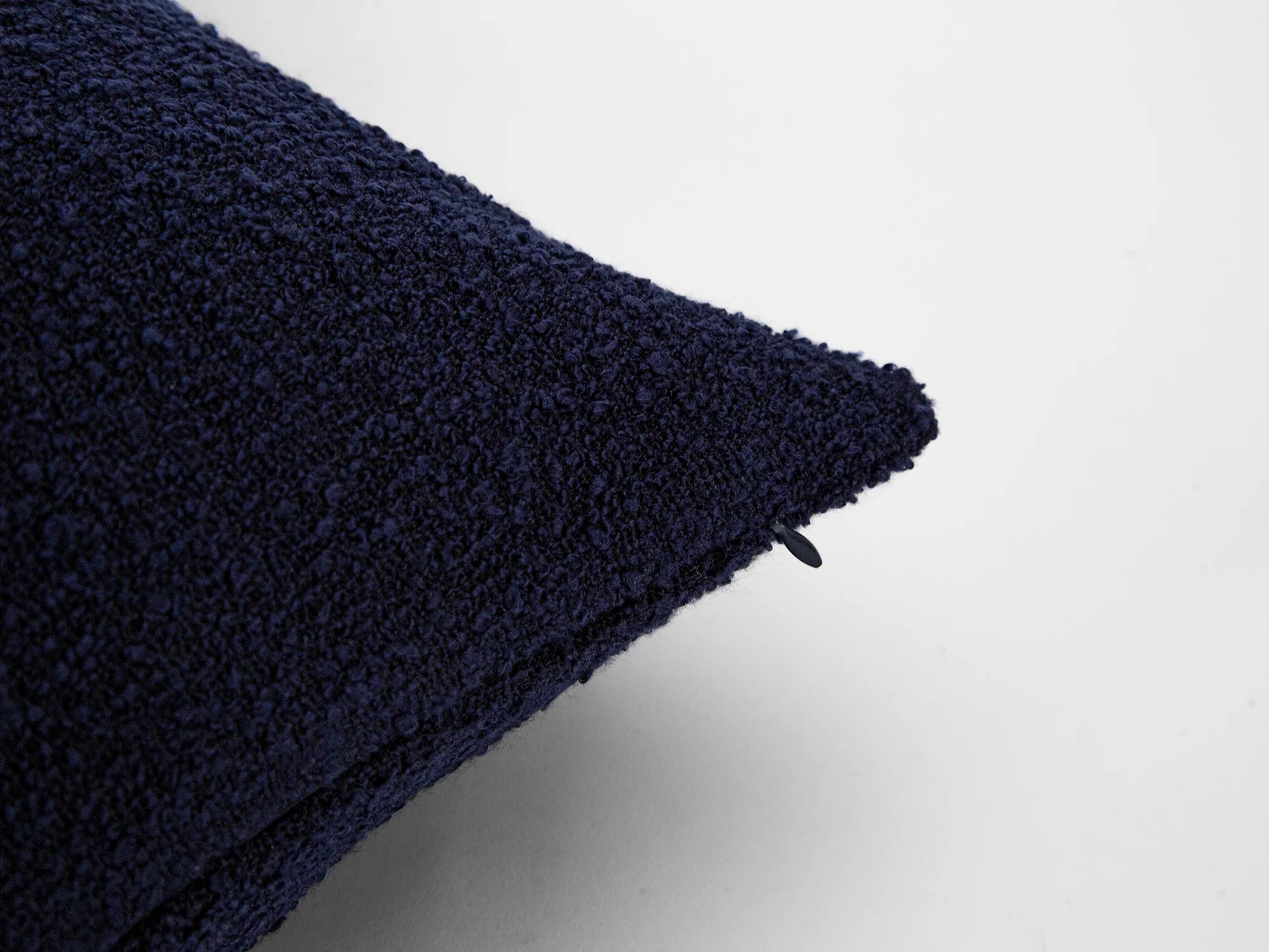 Midnight Boucle Pillow Cover
