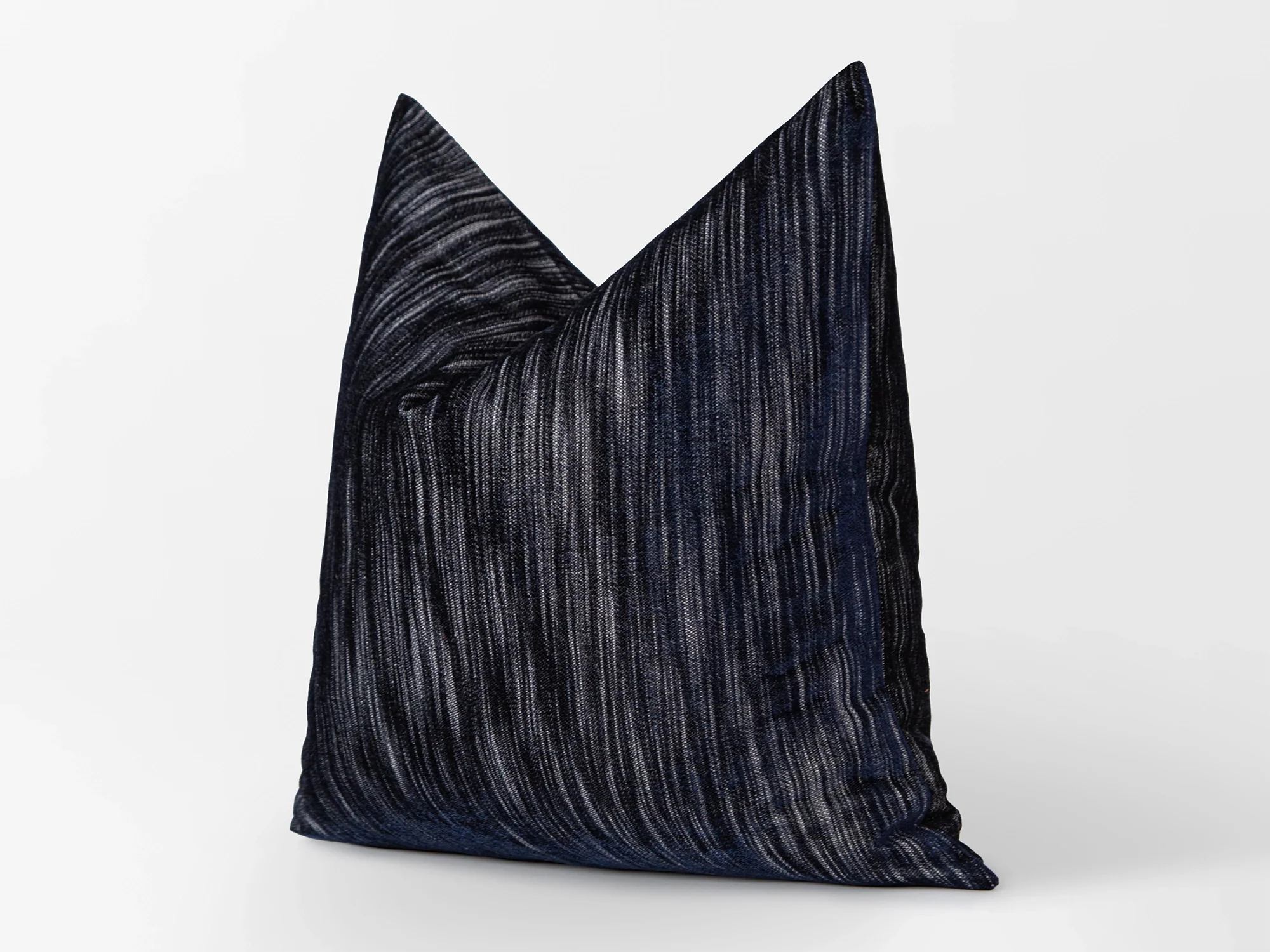 Navy Blue Luxury Velvet Pillow Cover