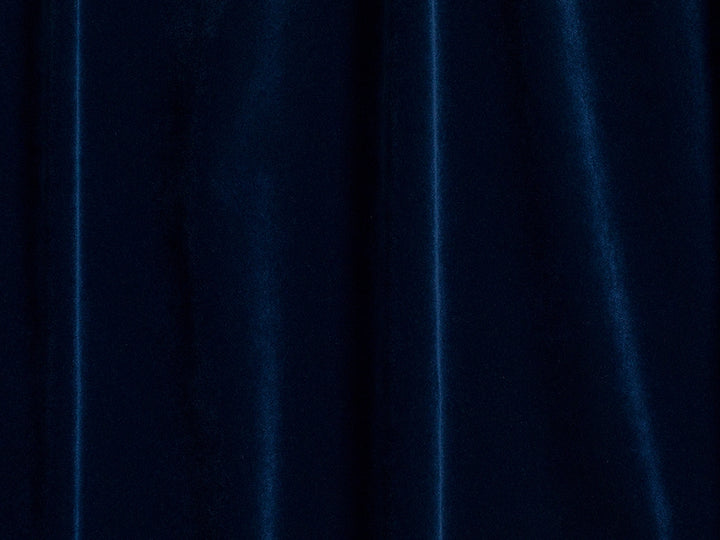 Navy Blue Velvet Upholstery Fabric - Soft & Luxurious