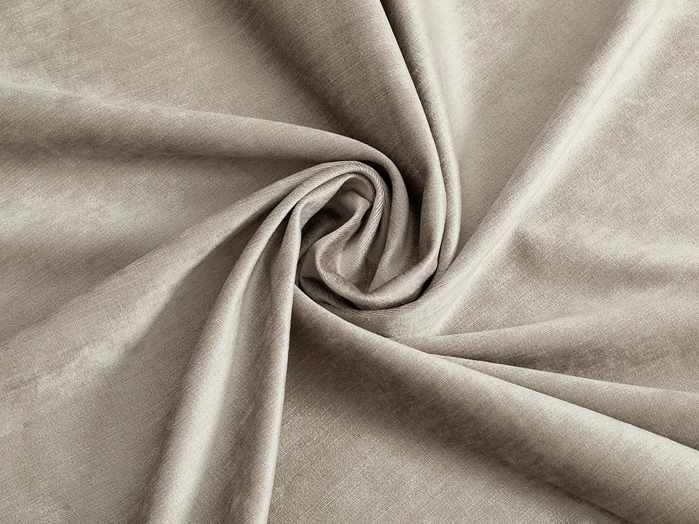 Neutral Silky Upholstery Fabric - Luxury & Soft