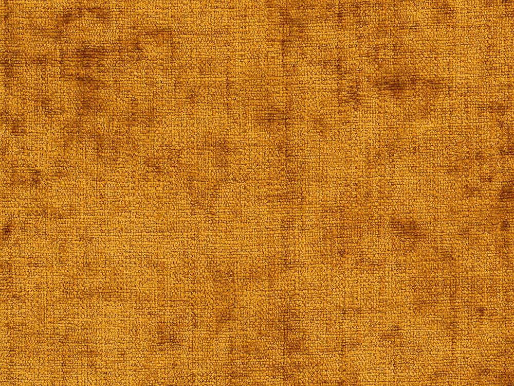 Ochre Chenille Upholstery Fabric - Textured & Silky