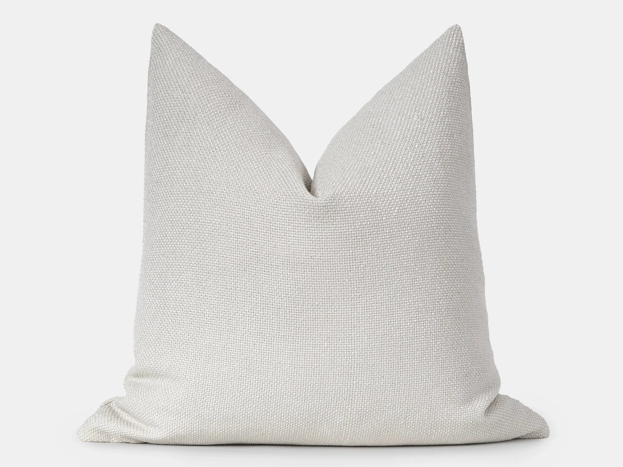 Off White Linen Pillow Cover