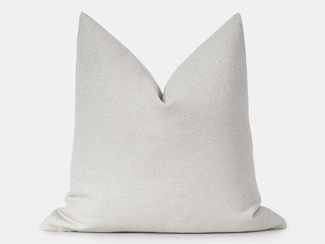 Off White Linen Pillow Cover