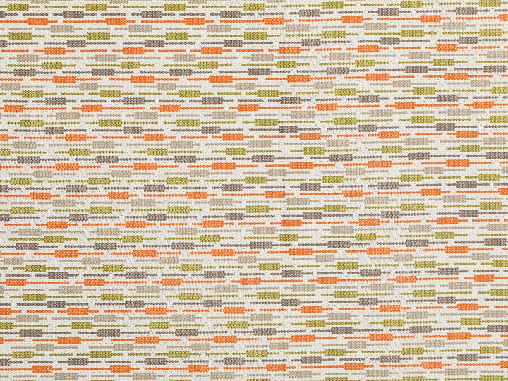 Orange Striped Upholstery Fabric - Outdoor & Indoor